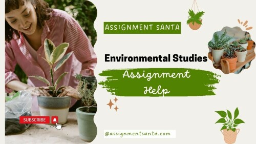 Education institutions all over the world offer a variety of environmental studies courses to give students the information and abilities to handle today's most serious environmental issues in light of the growing relevance of sustainability and environmental stewardship. For more details visit here: https://www.assignmentsanta.com/service/environmental-science-assignment-help