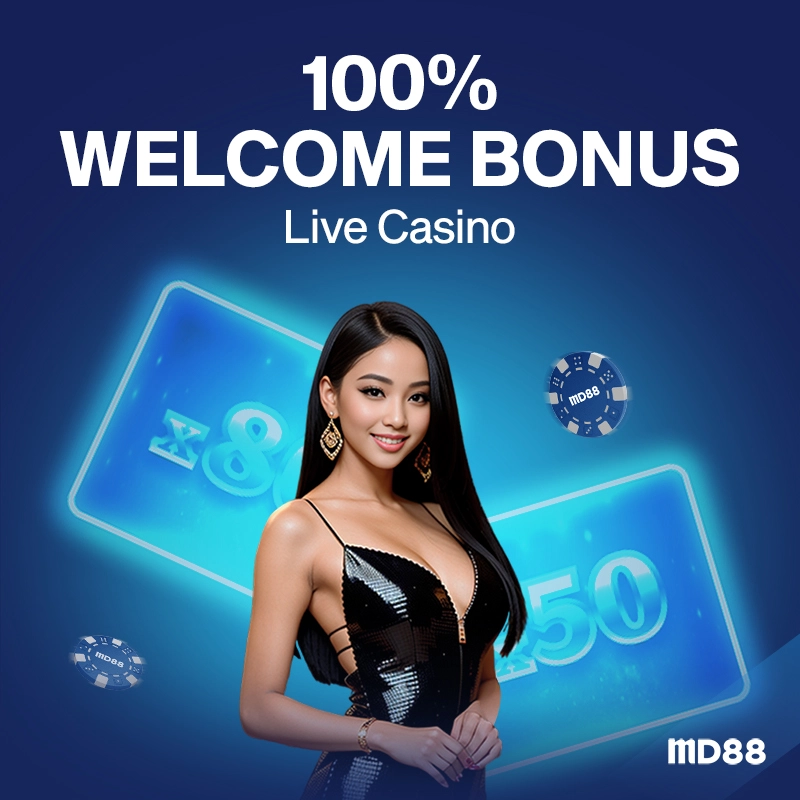 LIVE CASINO 100% WELCOME BONUS##Want to play live game? Join us now and get double up bonus!