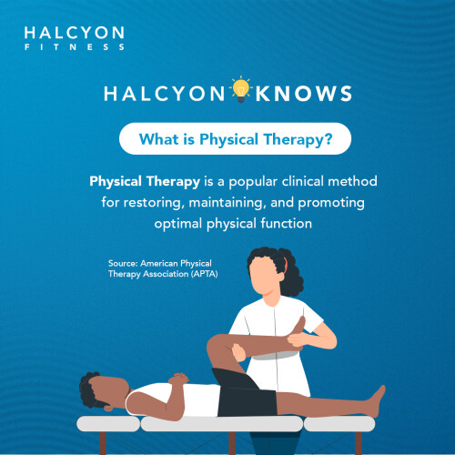 Unlock the power of physical therapy to help you reach your maximum potential and achieve a healthier, more active lifestyle.

Contact us now to book your appointment:
Globe: 0917 656 2363
Smart: 0919 436 3582

#halcyon #halcyonfitness #fitness #motivate #exercise #workout #pilates #PhysicalTherapy #StottPilates #RehabPilates #rehabilitativePilates #BackCare #FatLoss #FatLossProgram #HomeExercisePlan #SeniorsWorkOut # #SportsConditioning #makati #metromanila #ncr