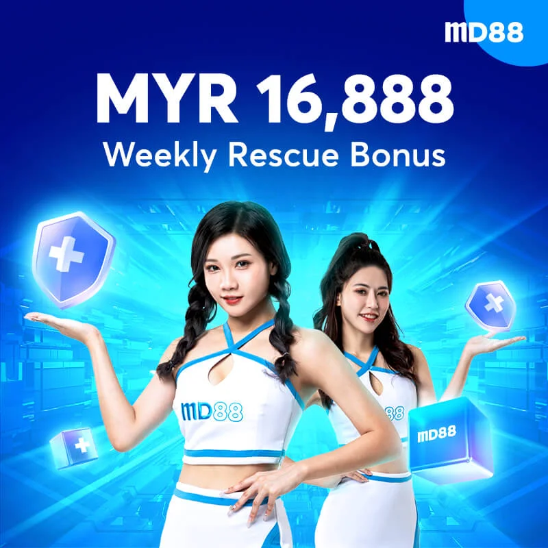 Weekly Rescue Bonus ##We are with you! Claim your rescue bonus up to MYR 16,888 as extra margin!