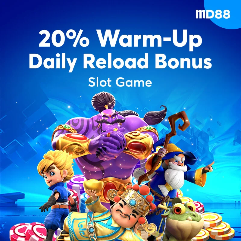 20% Slot Bonus Daily First ##First deposit today? Grab your another extra 20% bonus up to MYR200.