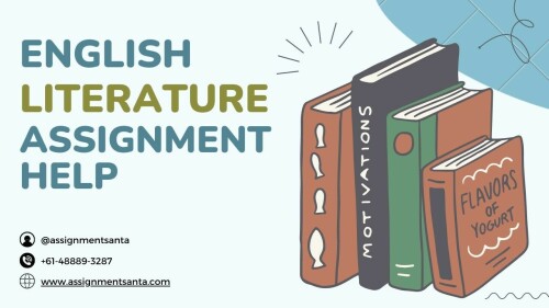 Hire highly qualified writers in our agency-affiliated workforce to do your English literary assignments. Why are you delaying? Be prompt! Visit https://www.assignmentsanta.com/service/english-literature-assignment-help and place an order for your English literature assignment now.