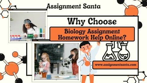 Biology assignment writing help serves as a bridge between research and environment, helping students unlock their full potential in the field of biology. For more details visit us: https://www.assignmentsanta.com/service/biology-assignment-help