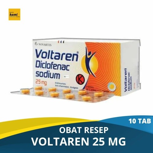 Voltaren 25 mg 10 Tablet