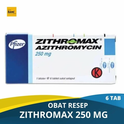 Zithromax 250 mg 6 Kapsul