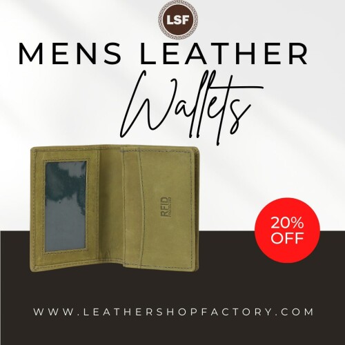 Leather Shop Factory takes pride in their expertise in crafting high-quality Mens Leather Wallets
Visit More - https://leathershopfactory.com/collections/mens-leather-wallets
