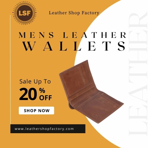 At Leather Shop Factory, every Mens Leather Wallets is meticulously crafted by skilled artisans using only the finest quality leathers.
Visit More - https://leathershopfactory.com/collections/mens-leather-wallets