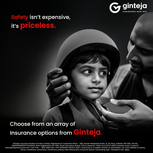 Your peace of mind is our priority. Choose from a range of insurance options at Ginteja because safety isn't expensive, it's priceless. 💼✨

#InsuranceMatters #safetyfirst #insuranceonline #FinancialProtection #ChooseGinteja #insurance #ginteja #ProtectionForAll