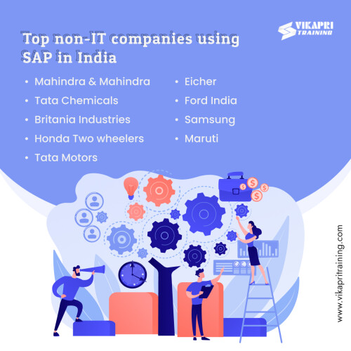 Top non IT Companies using SAP in India