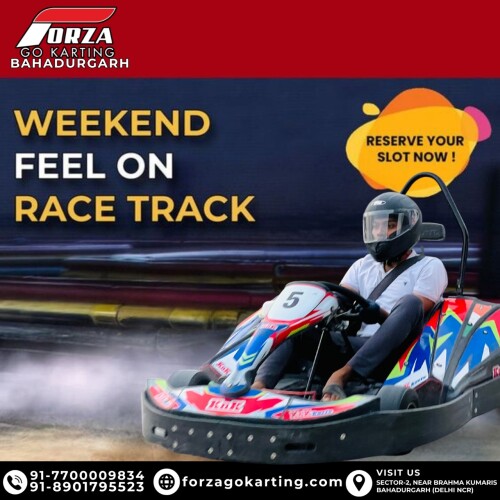 Kart racing or karting is a road racing variant of motorsport with open-wheel, four-wheeled vehicles known as go-karts or shifter karts. They are usually raced on scaled-down circuits, although some professional kart races are also held on full-size motorsport circuits. Forza go karting is a kart racing track in Delhi NCR full of adventure and safety as well. Is is first of its kind of motorsport in northern India with a lot of fun and thrill. The location of this track is very easy to find in Delhi NCR. Though you are an expert or a begineer, you are free to enjoy and compete with any body else as professional trainer are available for safety and security. Let you and your family feel the incredible experience of gokarting in affordable price and nearest location, Bahadurgarh Delhi NCR. 

For more queries or booking plz visit us : https://forzagokarting.com/

#Forzagokarting #race #weekendplan #superfast #weekendideas #outdoorgame #Forza #gokarting #motorsports #DelhiNCR