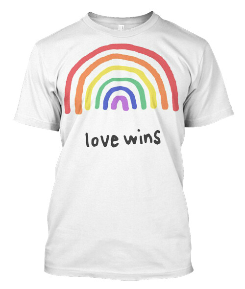 LGBTQA+ PRIDE [Love Wins] Essential T Shirt copy