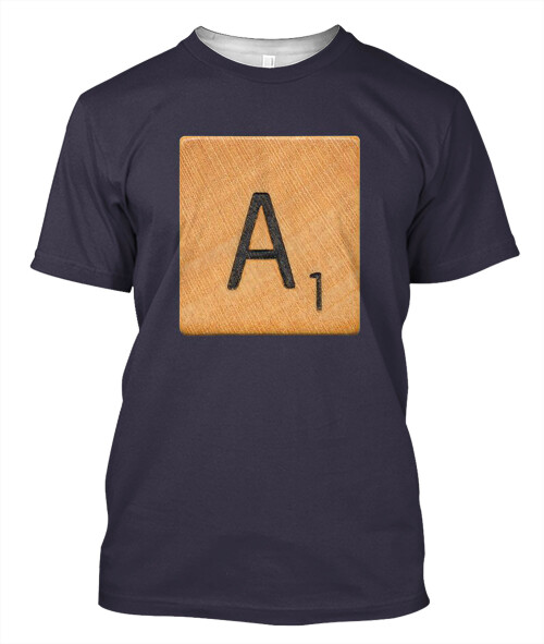 Letter Tile A Classic T Shirt(1) copy