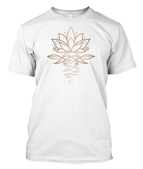 Lotus flower rose gold yoga Classic T Shirt copy