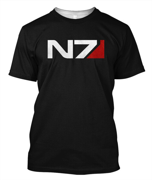 Mass Effect N7 Classic T Shirt copy