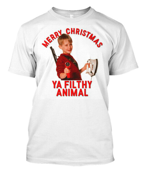 Merry Christmas Ya Filthy Animal Classic T Shirt copy