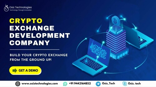 Don't settle for less. Develop a 100% robust exchange platform with us!

Our expert #Crypto developers offer full-scale crypto exchange development #services and end-to-end #cryptocurrency project solutions. Partner with us today to take your #business to the next level.

Contact us now to learn more about our services >> https://www.osiztechnologies.com/cryptocurrency-exchange-software-development