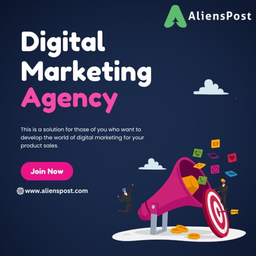 A marketing agency is a team of trained individuals, or marketers, who work together to help a client attract customers and enhance the user. 
Alienspost.com is a social marketing experts agency that supports you to develop your business by marketing at different social sites. Alienspost is a platfrom for business digital marketing for business growth.  You will get advice & support for your career life. Different facilites provieded by Alienspost are social marketing, digital marketing, online workspace, work from home jobs, branding design, SEO, Freelancers, content writing. Top talented freelancers are available at Alienspost. You can find a job or can post for someone who deserve employment and earning. Different  freelancers with curated experience from around the world are available at Alienspost. Digital marketing is a very handy method for business branding. But there is no use if the step followed a not correct. Develop customer personas, create thought leadership content, Invest in organic channel, use paid campaigns, Follow all these steps and take your business to another level.
https://alienspost.com/

#alienspost #digitalmarketing #SEO #marketingagency #online #google #digital #SMM #SEM