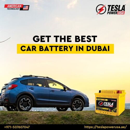 Get the Best Car Battery in Dubai