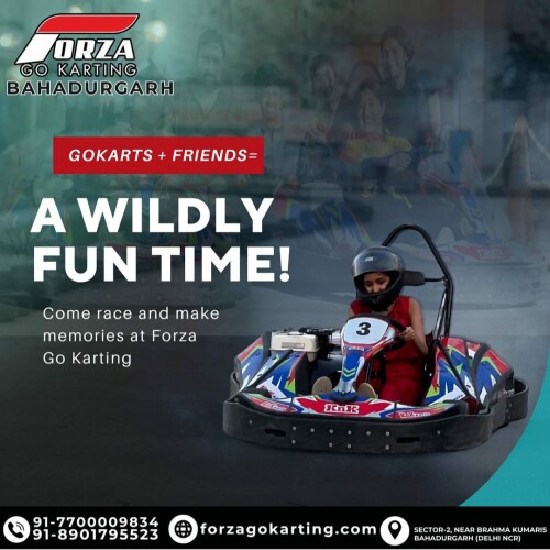 Forza Go Karting, a very exciting and worthy place to visit in Delhi NCR for spending your leisure time. Go-karting refers to a kart race game in a track, which can be either outdoor track or indoor track. Go-karting now only make your day advernutrous but it has health benefits too as like boost confidence, increases oxyzen flow in body, boost the feel good factor and many more than cannot be neglected. Forza go karting refers visitor safest and provides professional kart racer for learning karting. Either you can come as a tourist or a learner at Forza, Delhi NCR. Fill your life with adventure and body with adrenaline with our Go-karting track.

https://forzagokarting.com/

#Forzagokarting #carrace #kartingtime #kartinglife #kartingemotion #kartingpassion #motorsports #formulaspeed