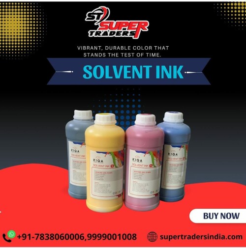Vinyl solent inks with excellent print quality and long lasting performace available at Super Traders India. Vinyl inks have good resistance to petrol and alcohol. The ink can be used on coated polyester and metal, cellulose acetate, acrylics and polycarbonates. Vinyl inks are great for printing onto Powder coated metals. Vinyl inks are designed for printing onto most types of rigid, flexible and limp PVC.

https://supertradersindia.com/

#supertadersIndia #signageindustry #vinylink #solventink #excellentprintquality #longlastingperformance #businessposters #displayposters #durableandvibrantcolors