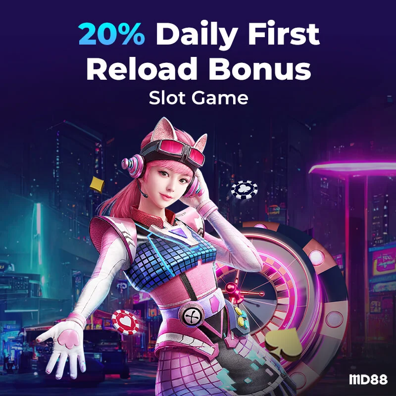 20% Slot Bonus Daily First ##Maximize your luck with your First Deposit!