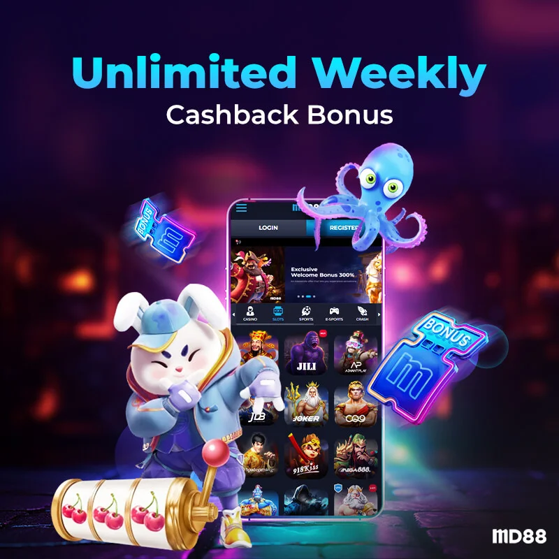Unlimited Weekly Cashback Bonus ##Weekly Cashback No Maximum Limits!