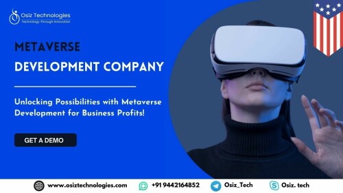 🚀 Dive into the Future with Osiz!  As the top-notch Metaverse Development company in the USA, we bring innovation to life!  Explore our cutting-edge services for real estate, gaming, and beyond. 
Ready to elevate your digital presence? 🚀 Let's build the future together! 
Call/Whatsapp: +91 9442164852
Telegram: Osiz_Tech
Skype: Osiz. tech
Email: sales@osiztechnologies.com
Website: https://www.osiztechnologies.com/metaverse-development-company
#InnovationUnleashed #MetaverseMagic #DigitalTransformation #RealEstateRevolution #GamingInnovators #MetaverseNews #MetaverseBusiness #BusinessinMetaverse #Usa #Uk #India