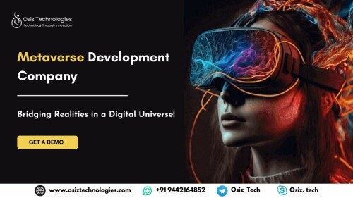 Who says dreams can't be turned into reality? 

At #Osiz Technologies, that's exactly what we do. Our team of experts from Osiz, the top-rated #Metaverse development company globally, is here to assist in your world-building ventures.

Start crafting your immersive experiences with us now >> https://www.osiztechnologies.com/metaverse-development-company

#MetaverseDevelopment #MetaverseBusiness #Entrepreneurs #DigitalWorlds #VirtualWorlds #ARVRDevelopment #MetaApp #Usa #Uk #India