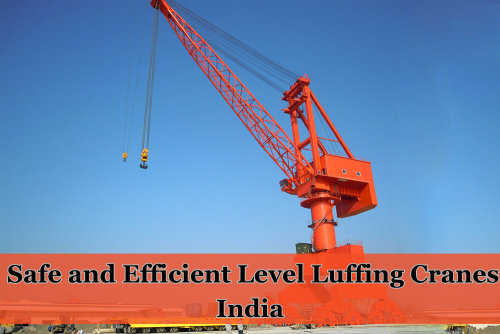 Discover the safety and efficiency of Braithwaite's Level Luffing Cranes in India. Our innovative solutions ensure smooth and precise lifting operations in various industrial settings. With a focus on safety features and advanced technology, Braithwaite's cranes offer reliable performance while minimizing downtime. Trust Braithwaite for safe and efficient handling of heavy loads, enhancing productivity and safety in your operations. 
Visit Us;  - https://www.braithwaiteindia.com/levelluffing