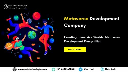 🏙️ Ready to redefine reality? Look no further than Osiz, the premier Metaverse development company in the USA! 🌟 

Our tailored platforms and applications are transforming industries like real estate and gaming. Discover the future with us >> https://www.osiztechnologies.com/metaverse-development-company

#MetaverseDevelopment #Virtualworlds #Digitalworlds #MetaverseBusiness #Metaversenews #MetaApp #Usa #Uk #India #Gaming #Gamers #ARVR