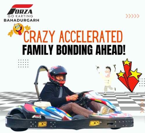 Forza go karting, Flash by fast with our blazing go-karting pass! Join the excitement and share your own unforgettable moments with us!
Forza Go Karting, a very exciting and worthy place to visit in Delhi NCR for spending your leisure time. Go-karting refers to a kart race game in a track, which can be either outdoor track or indoor track. Go-karting now only make your day adventurous but it has health benefits too as like boost confidence, increases oxygen flow in body, boost the feel good factor and many more than cannot be neglected. Forza go karting refers visitor safest and provides professional kart racer for learning karting. Either you can come as a tourist or a learner at Forza, Delhi NCR. Fill your life with adventure and body with adrenaline with our Go-karting track.

https://forzagokarting.com/

#Forzagokarting #kartinglife #ForzagokartingBahadurgarh #visitingplaceBahadurgarh #vistingplaceDelhi #familytime #familytrip #motorsports #amusementparkDelhi