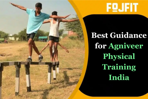 Get fit for anything with Fojfit Agniveer Physical Training India. Our expert-designed programs help you reach your goals, whether it's joining the armed forces, boosting your fitness, or getting healthy. We offer personalized plans, top-notch facilities, and FOJFIT's proven training methods. Train with Fojfit and unlock your full potential. 
Visit Us:  - https://fojfit.com/blogs/5-tips-to-prepare-for-indian-army-agniveer-physical-fitness-test