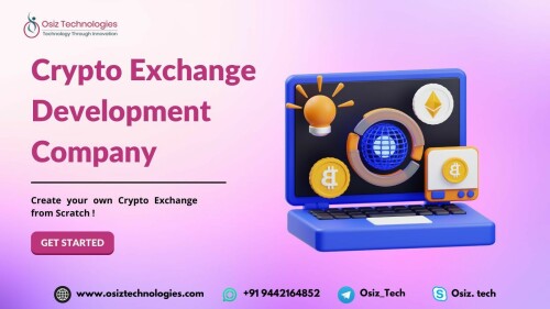 It’s the golden era of #cryptocurrency exchange.

If you’ve ever dreamed about starting a profitable #cryptoexchange, the timing has never been more right. With Osiz, a leading US crypto exchange development company, your start-up could get a head start in this burgeoning field.

Jump in and let’s ride the crypto wave together >> https://www.osiztechnologies.com/cryptocurrency-exchange-software-development

#BlockchainBusiness #CryptocurrencyTrading #CryptoTechnology #CryptoInnovation #CryptoConsulting #DecentralizedFinance #CryptoMarketplace #CryptoTradingPlatform #CryptoEcosystem #Usa #Uk #India