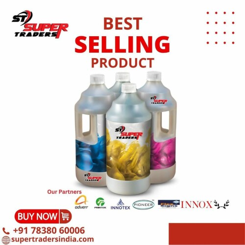 Vinyl solent inks with excellent print quality and long lasting performace available at Super Traders India. Vinyl inks have good resistance to petrol and alcohol. The ink can be used on coated polyester and metal, cellulose acetate, acrylics and polycarbonates. Vinyl inks are great for printing onto Powder coated metals. Vinyl inks are designed for printing onto most types of rigid, flexible and limp PVC.

https://supertradersindia.com/

#SupertradersIndia #solventink #vinylink #excellentprintquality #digitalprinting #tradingcompanyIndia #tradingcompanyDelhi #printex #adverr #flexsigns #glowupneonsigns