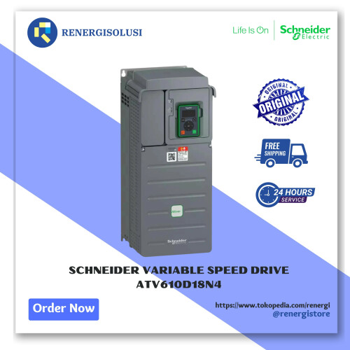 Schneider variable speed drive ATV610D18N4