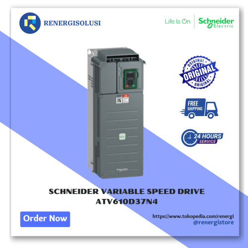 Schneider variable speed drive ATV610D37N4