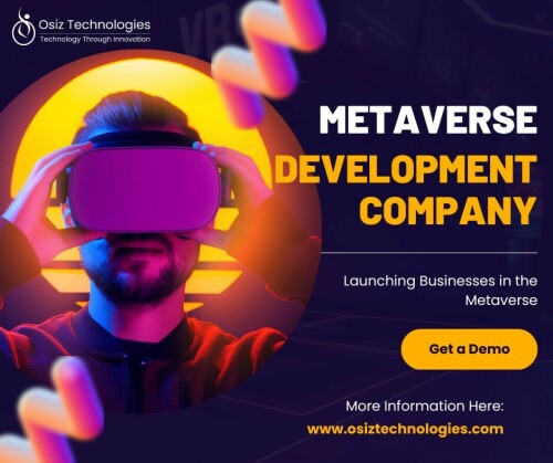 If you are excited to take your business to the next level in the Digital World, #Metaverse is the best choice for you. Because Metaverse is going to rule the business world. Join the Metaverse Movement with #Osiz Technologies! 🚀 From concept to creation, we're your trusted partner in building immersive virtual experiences for #startups and #businesses. 

Let's shape the future together >> https://www.osiztechnologies.com/metaverse-development-company

Get an expert consultation!
Call/Whatsapp: +91 9442164852
Telegram: Osiz_Tech
Skype: Osiz.tech
#MetaverseDevelopment #MetaverseDevelopmentServices #BusinessMetaverse #VRDevelopment #MetaversePlatforms #Virtualworld #ARVRSolutions #DigitalTransformation #Usa #Uk #India