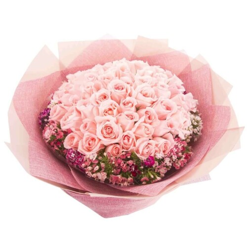 Aesthetic Pink Rose Bouquets for Sale in Singapore Prince’s Flower Shop