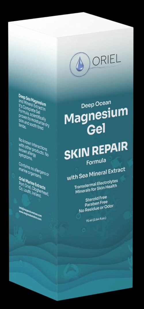 Oriel Liquid magnesium for skin repair