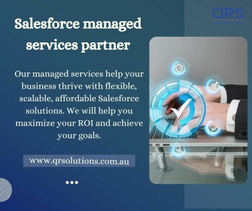 Salesforce managed services partner managed service provider QR Solutions