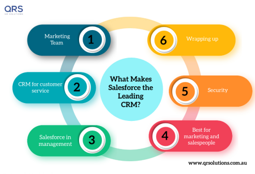 What Makes Salesforce the Leading CRM Infographics