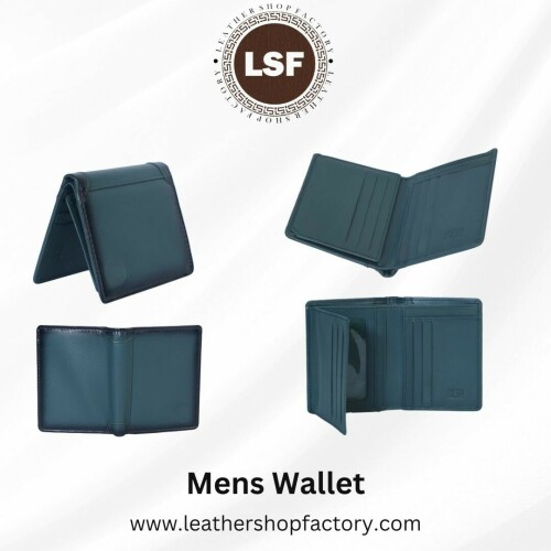 Visit More - https://leathershopfactory.com/collections/mens-leather-wallets