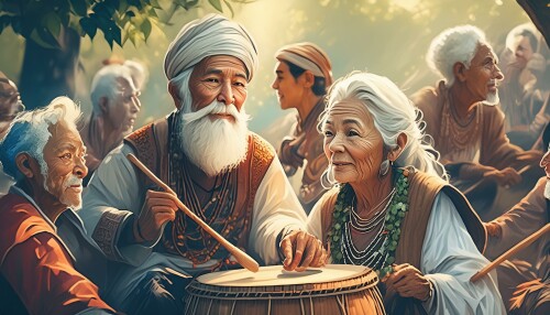 Firefly drum medicine spiritual adventure ancestors 96928
