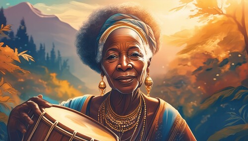 Firefly drum medicine spiritual adventure elder black women 57229