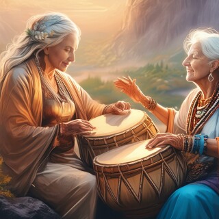 Firefly-drum-medicine-spiritual-adventure-elder-women-14802
