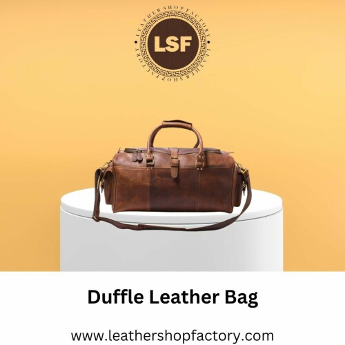 Visit more -  https://leathershopfactory.com/collections/duffle-bag