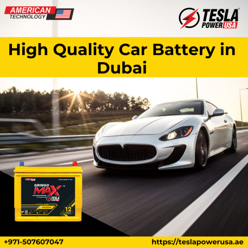 High Quality Car Battery in Dubai