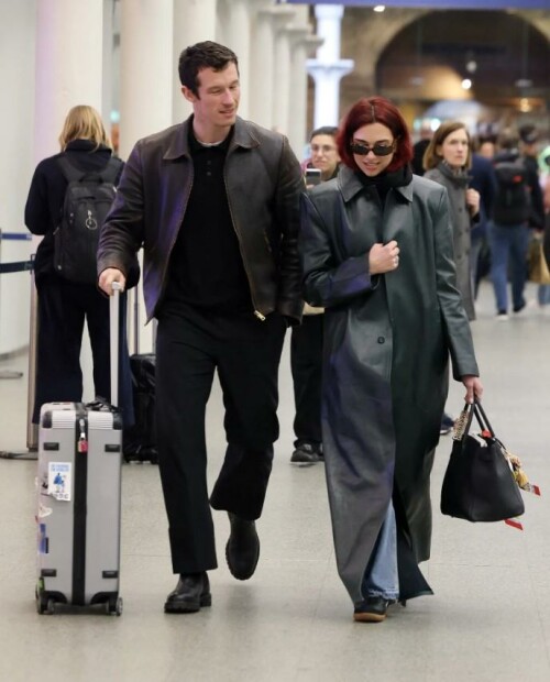Romance and nostalgia filled the air at London’s St. Pancras on Tuesday. Dua Lipa and Callum Turner were spotted on their way back from Paris. 

Read More:(https://theleadersglobe.com/entertainment/dua-lipa-channels-jane-birkins-iconic-style-at-st-pancras/)