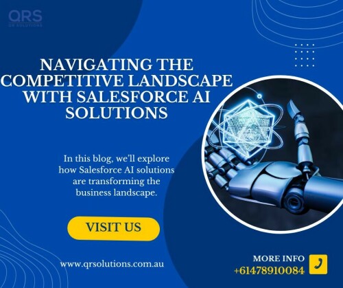 Navigating the Competitive Landscape with Salesforce AI Solutions QR Solutions