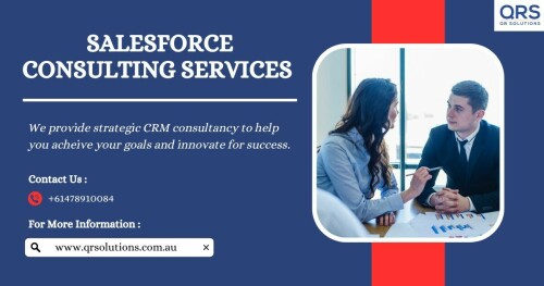 Salesforce Consulting services Australia QR Solutions